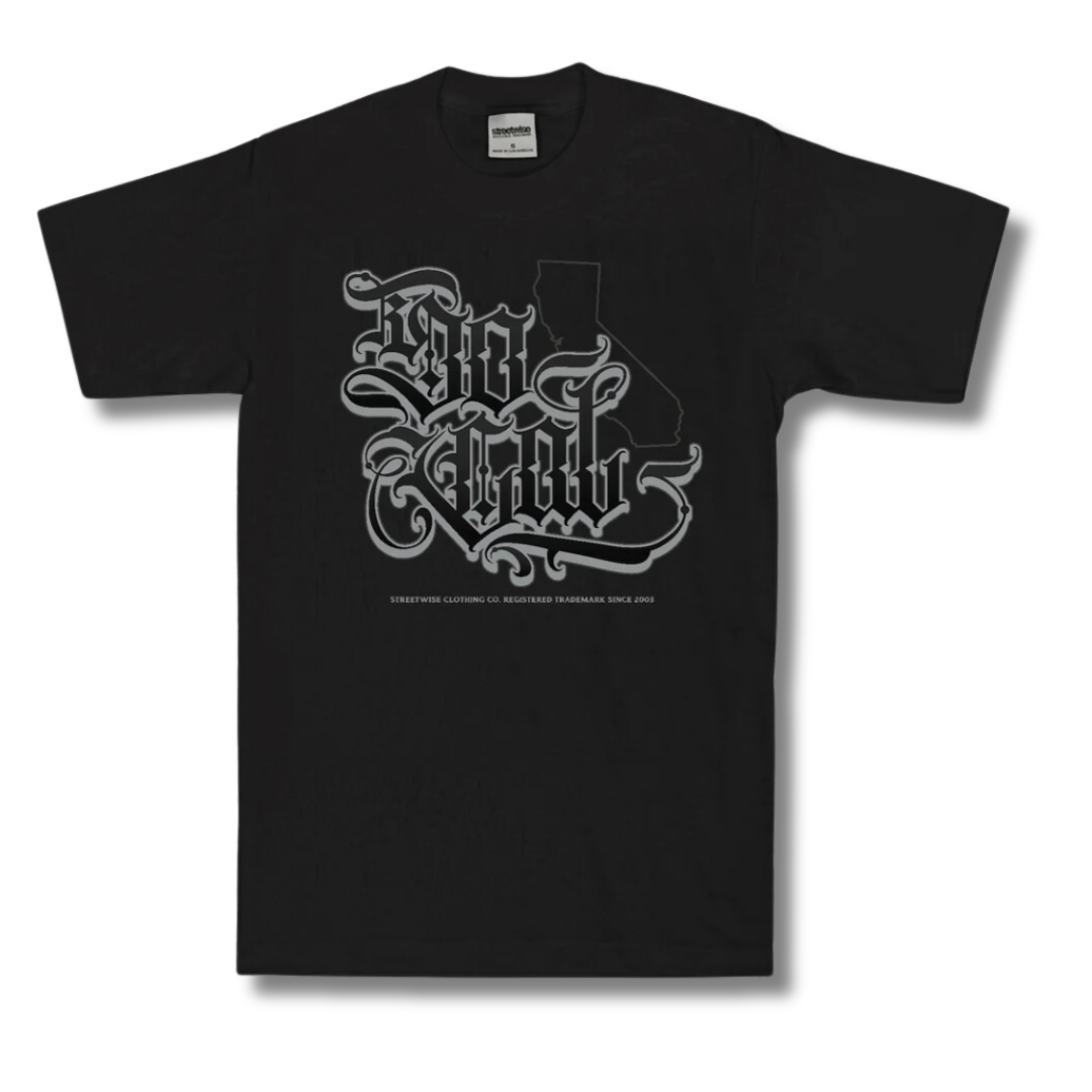 Streetwise So Cal State Tee (Black)