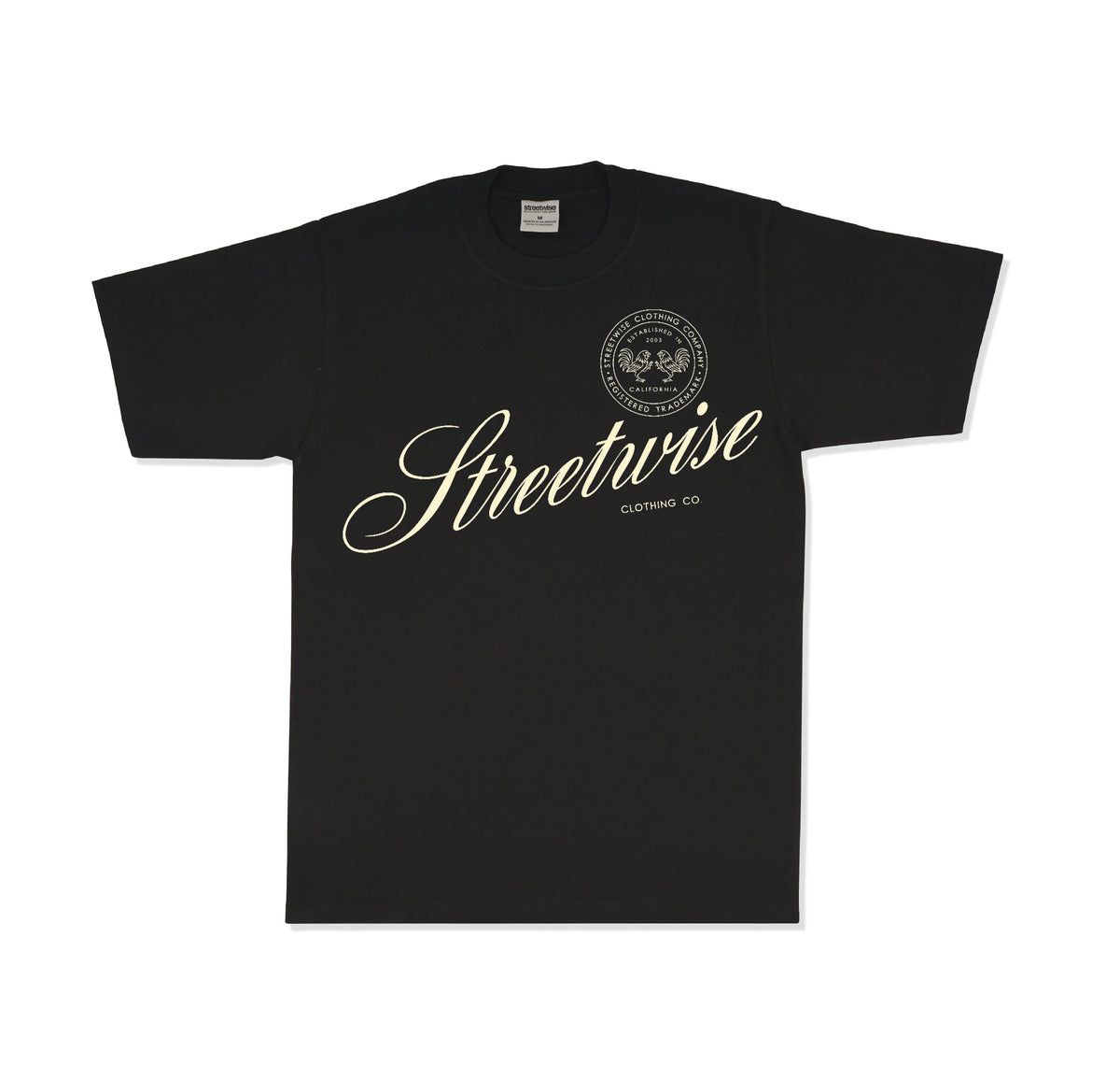 Streetwise Script Seal Tee (+2 colors)
