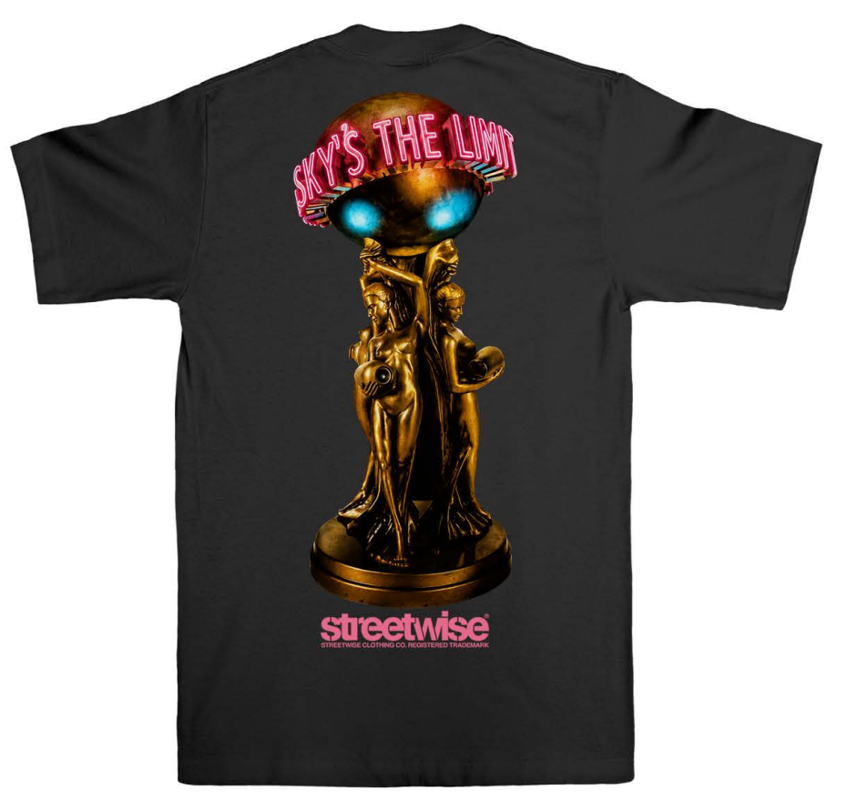 Streetwise The World Tee (Black)
