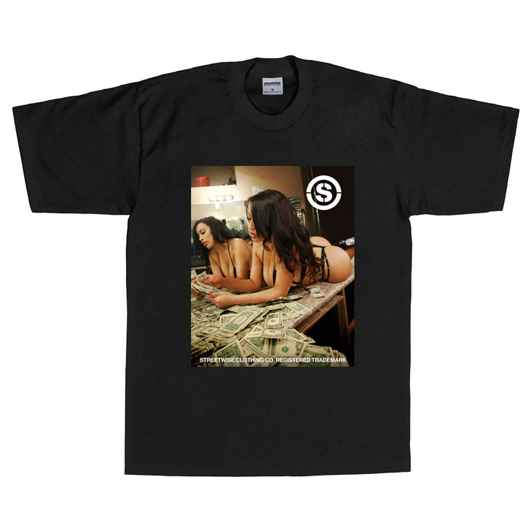 Streetwise Cash Out Tee (Black)