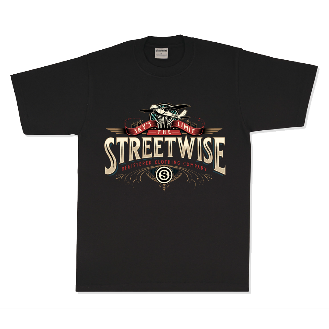 Streetwise Cessna Tee (Black)
