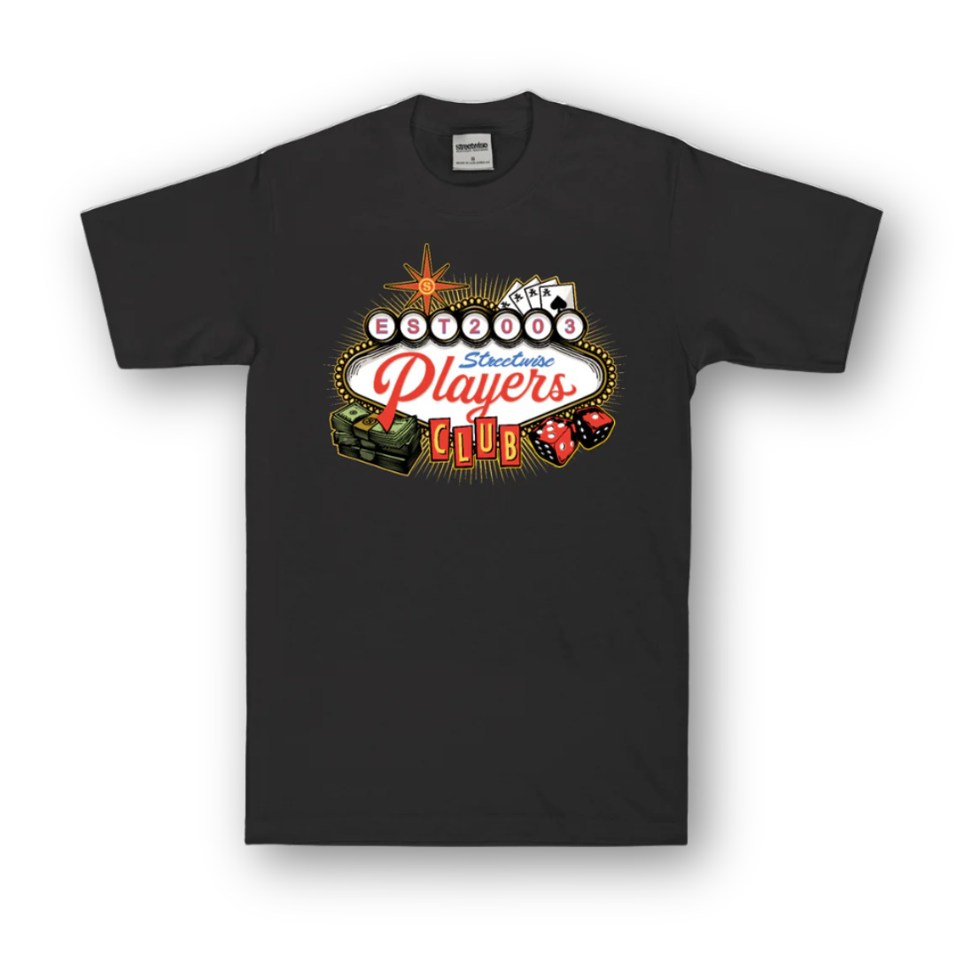 Streetwise Players Club Tee (Black)