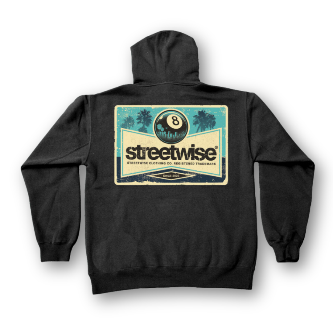 Streetwise Pool Shark Hoodie (Black)