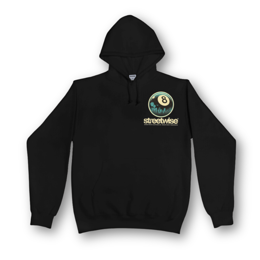 Streetwise Pool Shark Hoodie (Black)