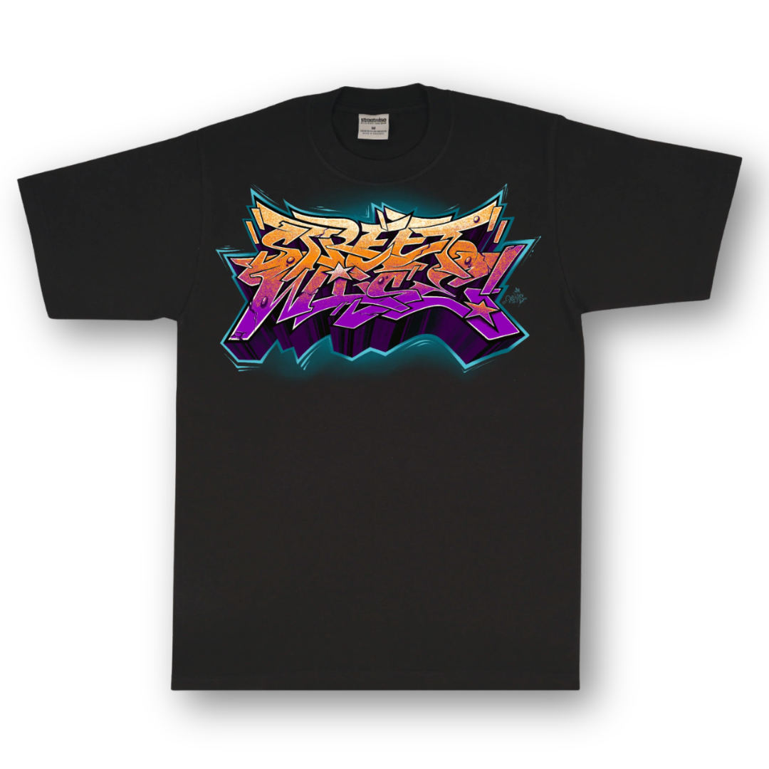 Streetwise Wild Style Tee (Black)