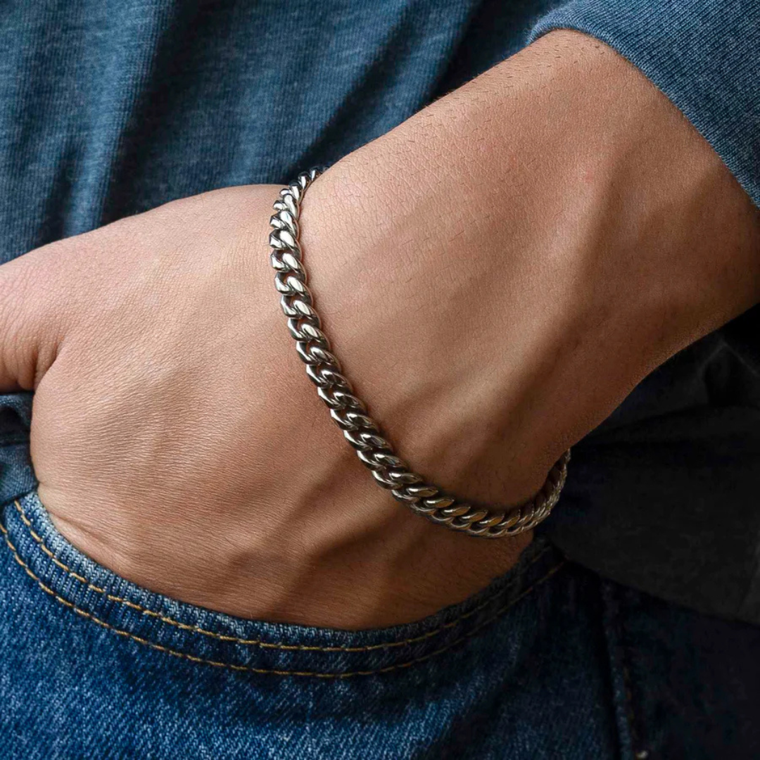 The Gold Gods- Cuban Link Bracelet (6mm)