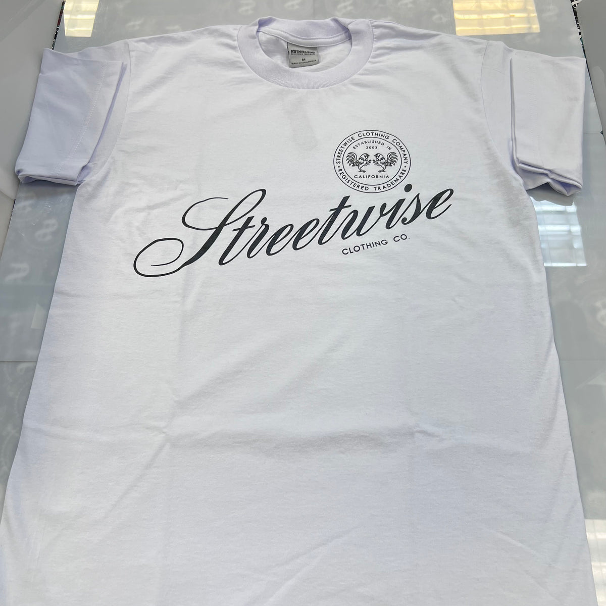 Streetwise Script Seal Tee (+2 colors)
