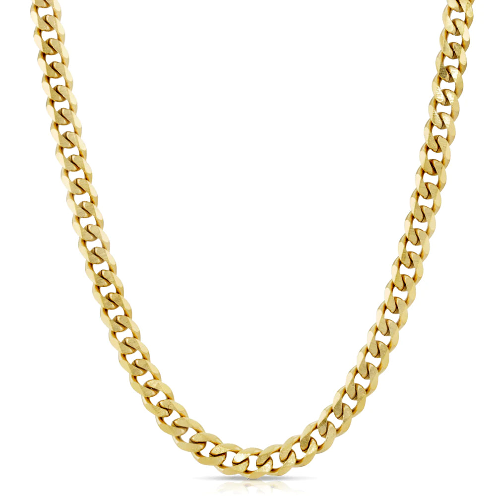 The Gold Gods Micro Cuban Link Chain (4mm)
