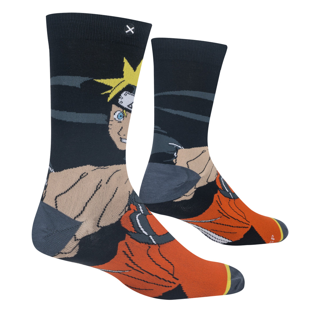 Odd Sox Naruto Crew Socks