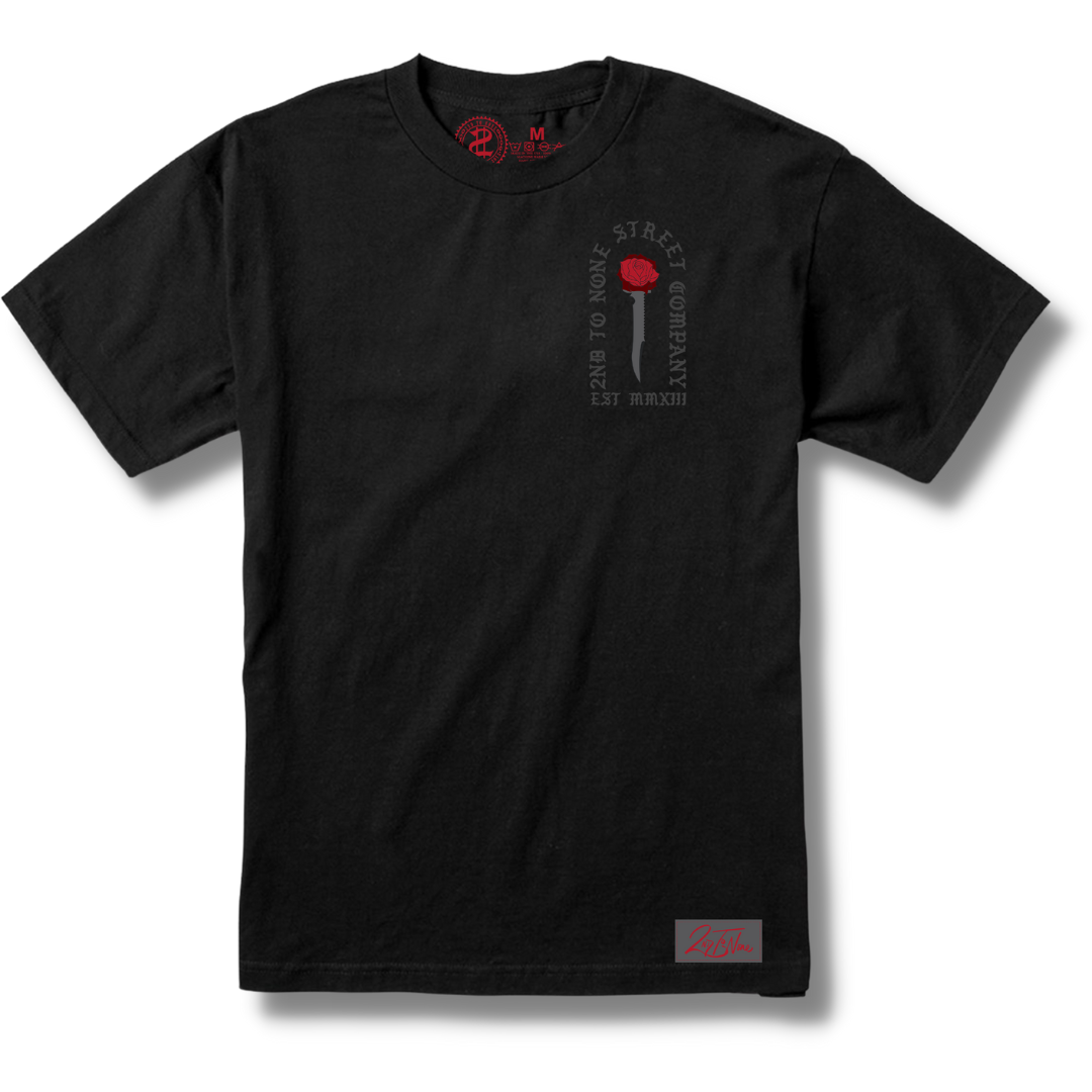 2nd To None Savage Rose Tee (+3 colors)