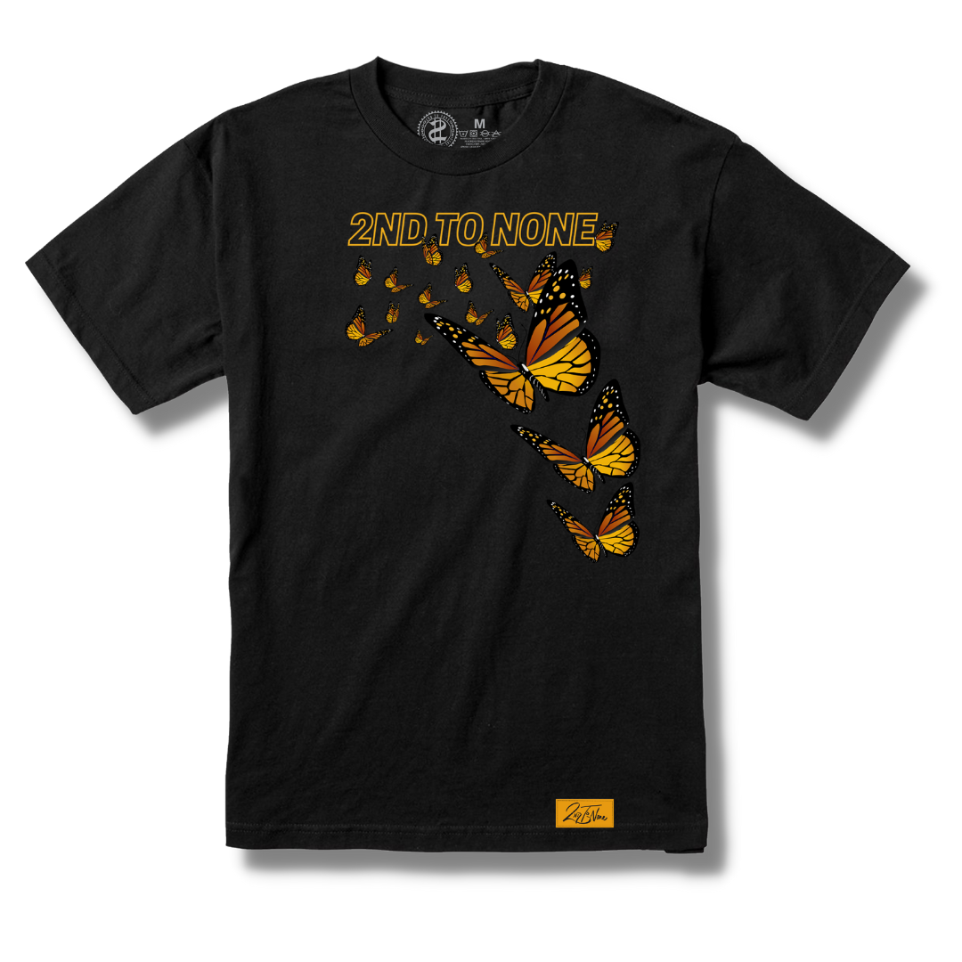 2nd To None Butterflies Tee (+3 colors)