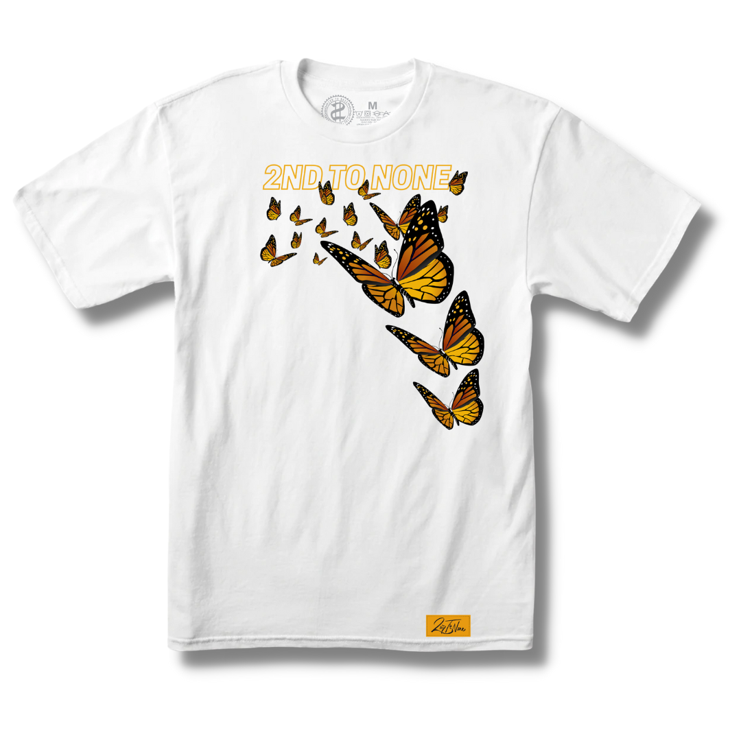 2nd To None Butterflies Tee (+3 colors)