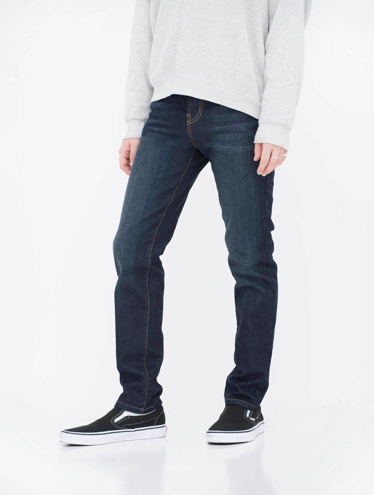 Neo Blue Regular Skinny Jeans (Fade Super Dark)