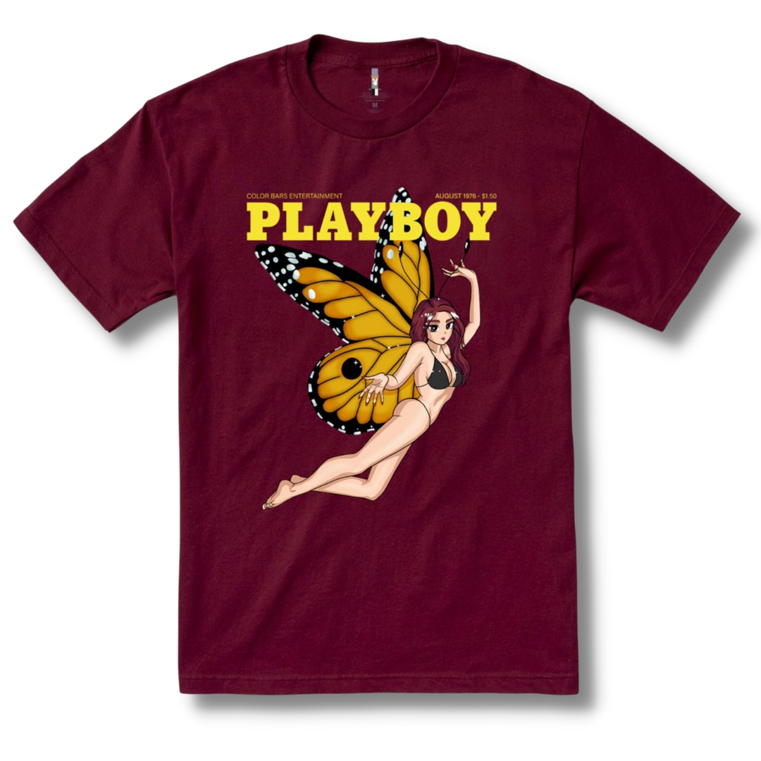 Color Bars x Playboy Butterfly Tee (+2 colors)