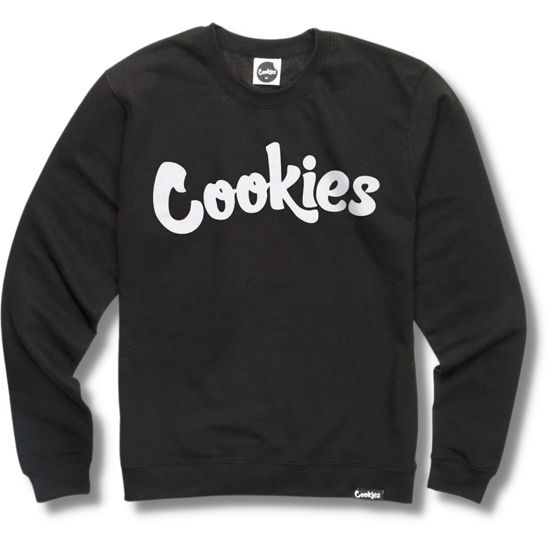 Cookies Original Logo Crewneck (Black/White)