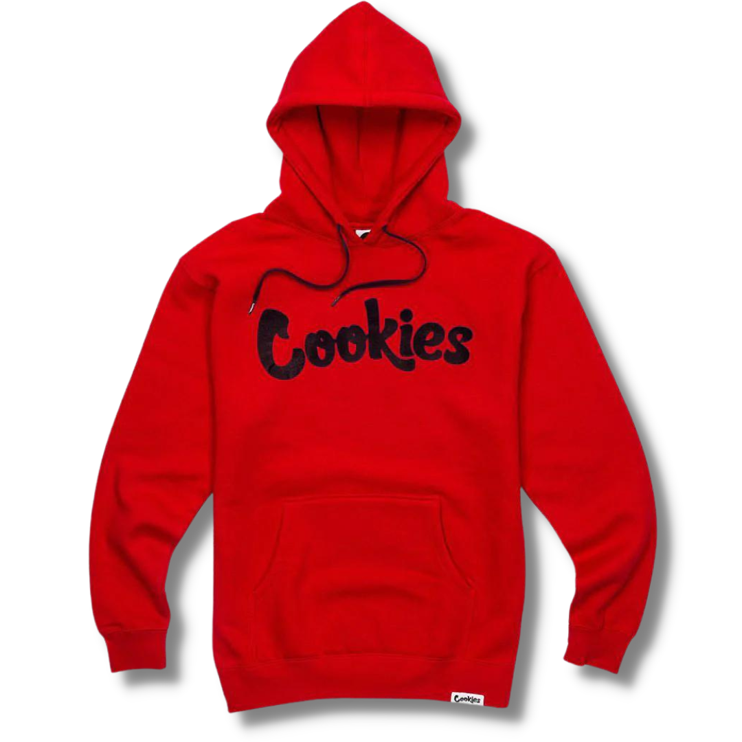 Cookies Original Logo Red Hoodie (Red/Black)