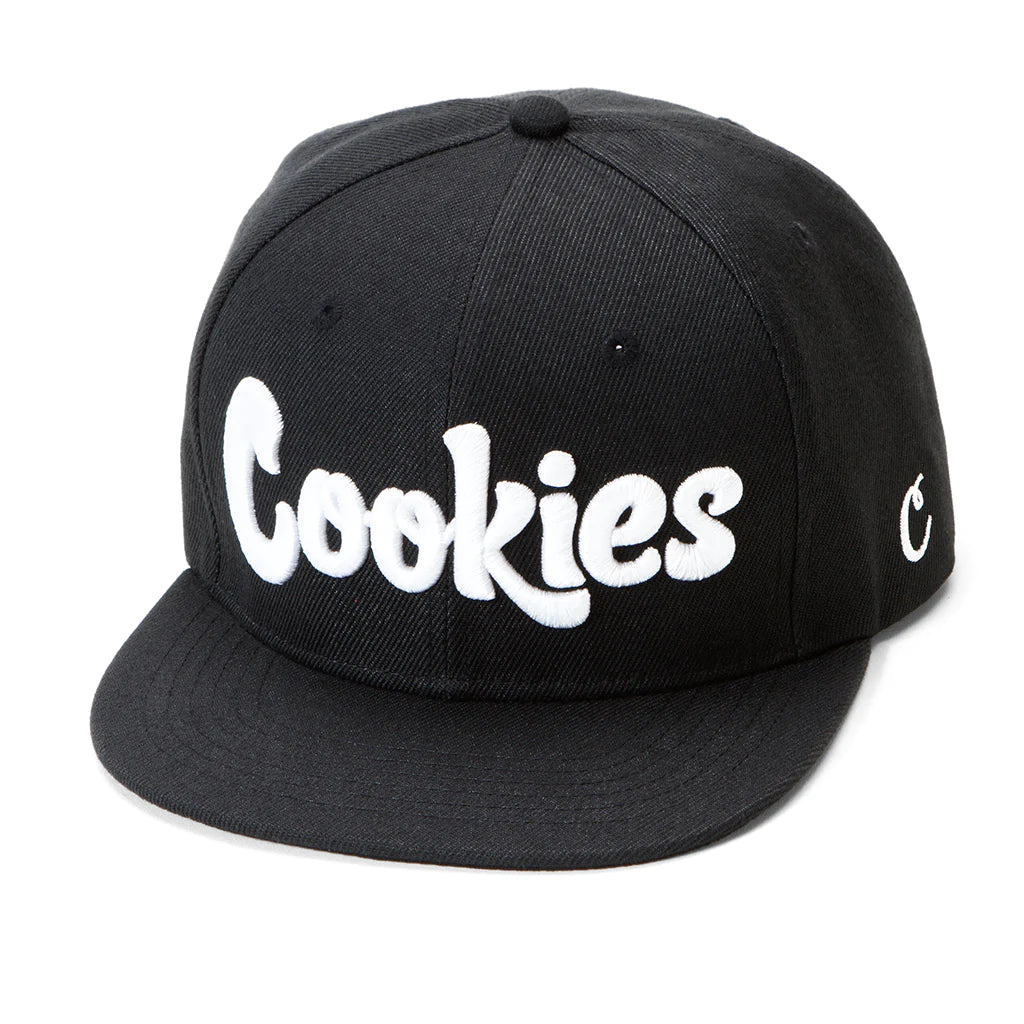 Cookies Original Logo Black Snapback (+4 colors)
