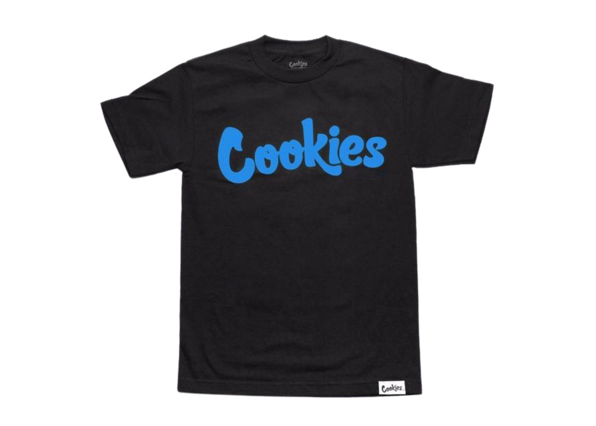 Cookies Original Logo Tee (Black / Blue)