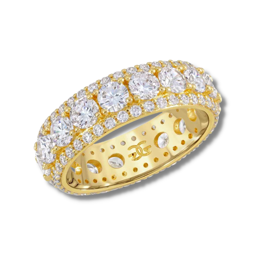 The Gold Gods- Diamond King's Eternity Ring (Gold)