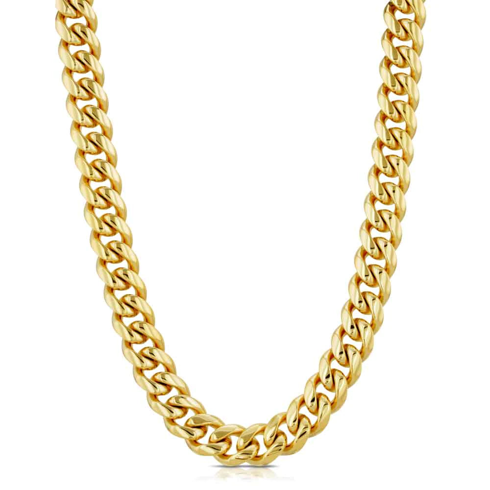 The Gold Gods Miami Cuban Link Chain 14mm(Gold)