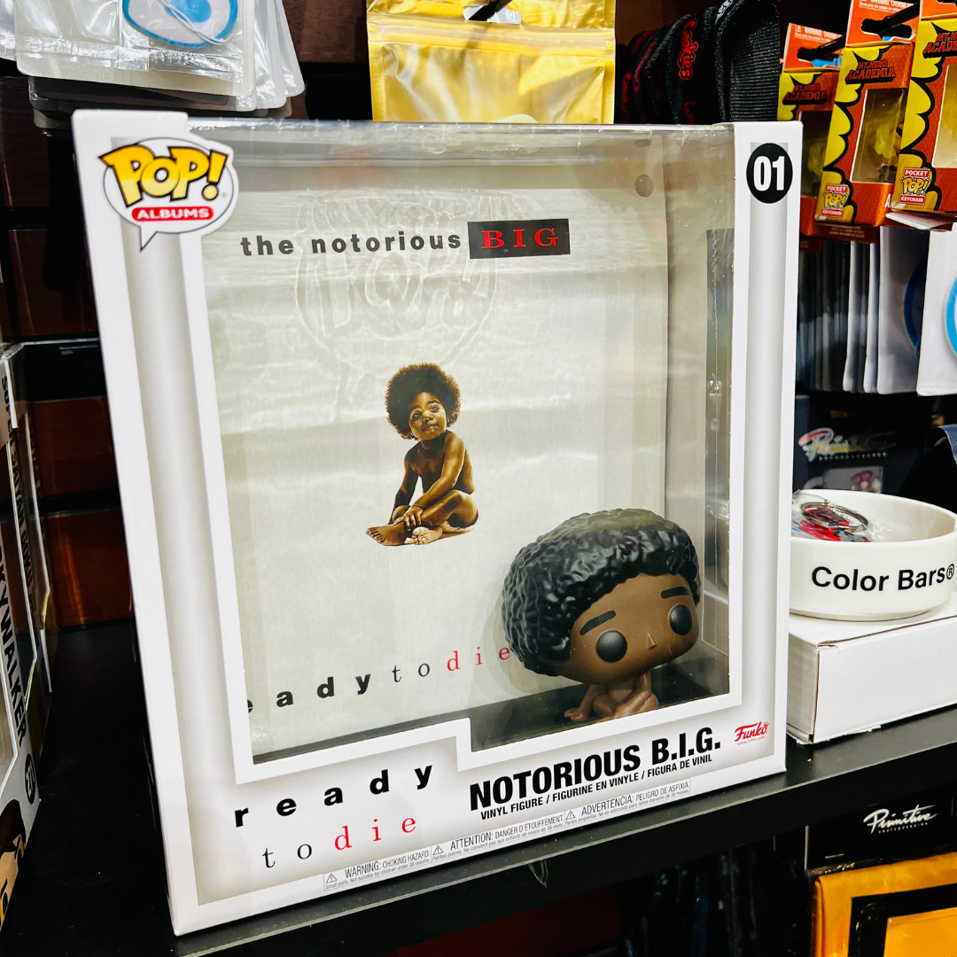 Funko Pop! Albums-Ready to Die: Notorious BIG with Case #01