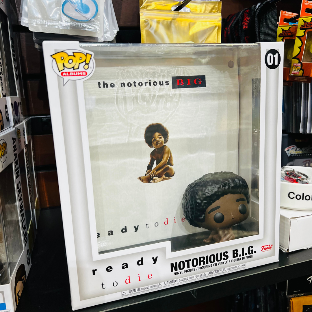 Funko Pop! Albums-Ready to Die: Notorious BIG with Case #01