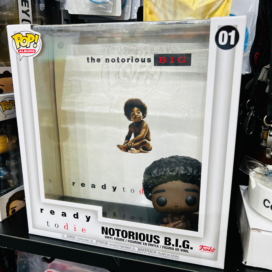 Funko Pop! Albums-Ready to Die: Notorious BIG with Case #01