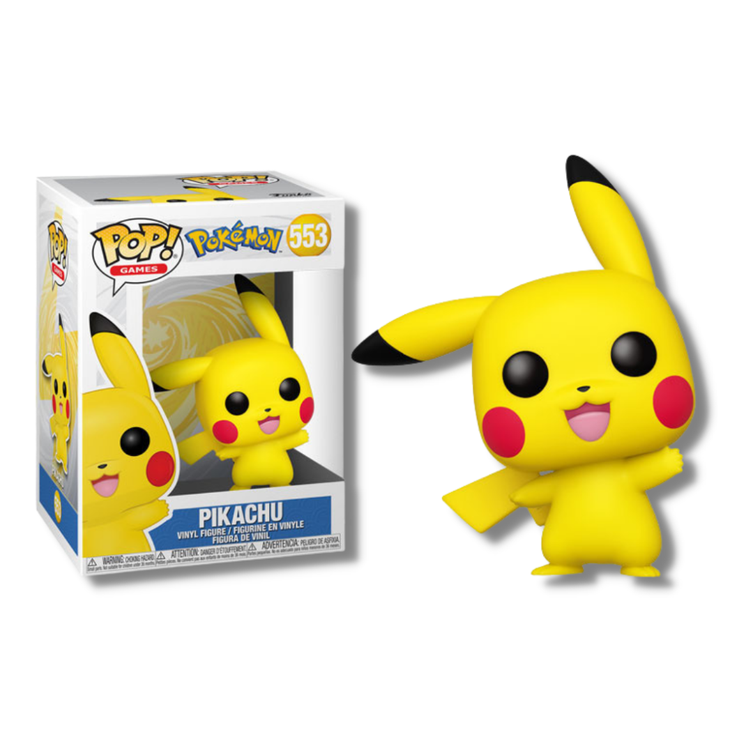 Funko Pop! Games: Pokemon - Pikachu (waving) #553