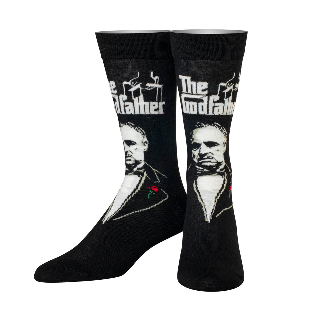 Odd Sox- Vito Corleone Rose Crew Socks