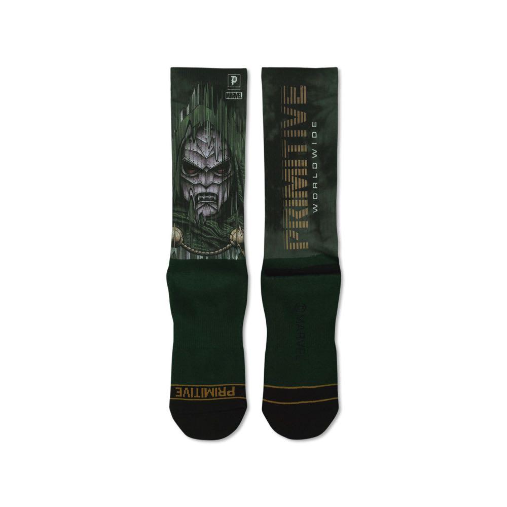 Primitive x Marvel: Doctor Doom Socks (Green)
