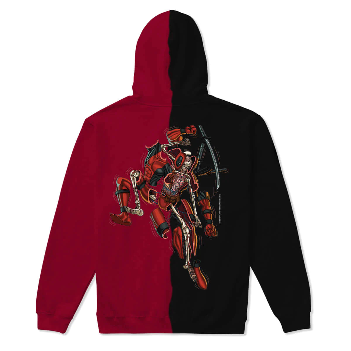 Primitive x Marvel - Deadpool Split Dye Hood (Red)