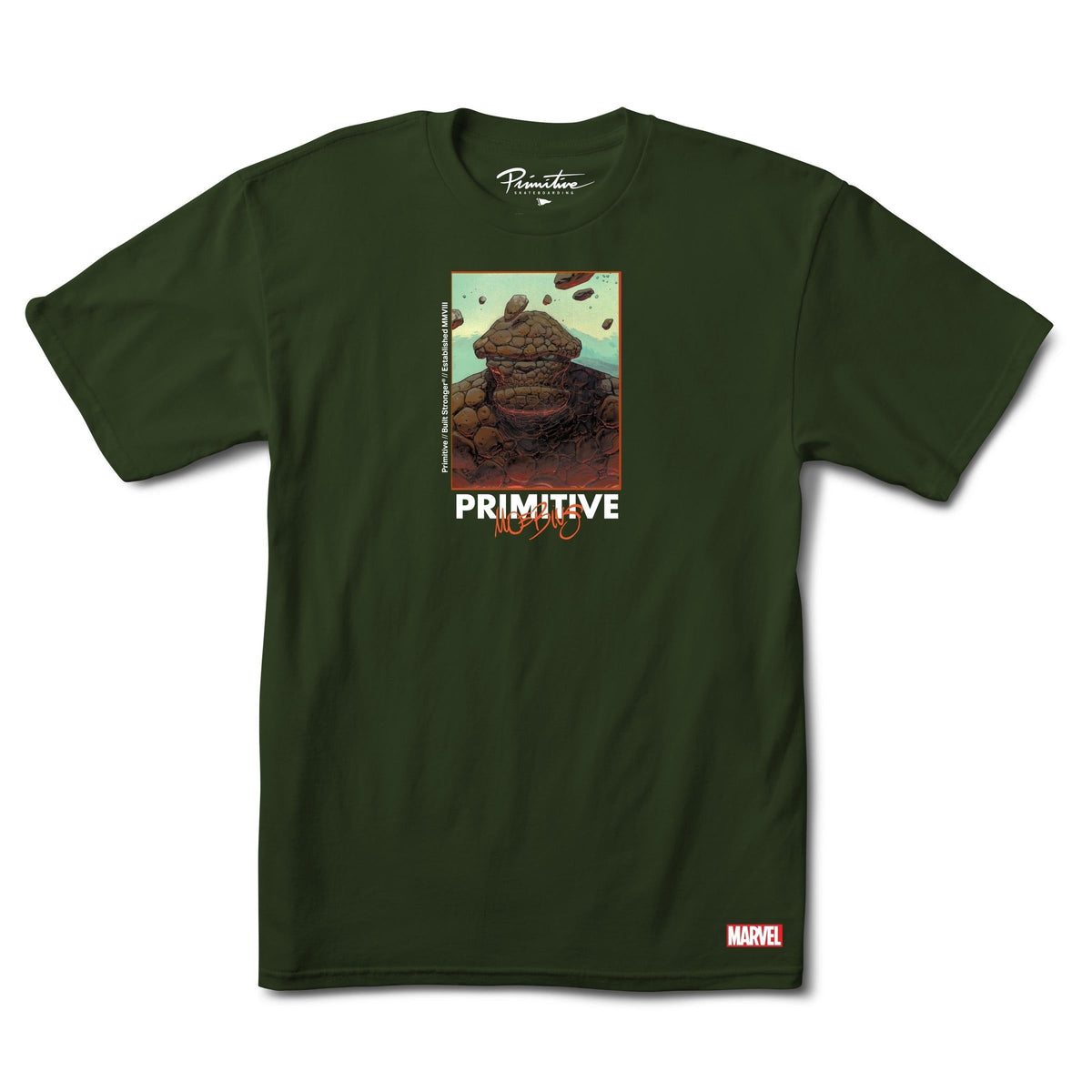 Primitive: Marvel x Moebius- Thing T-shirt (+2 colors)
