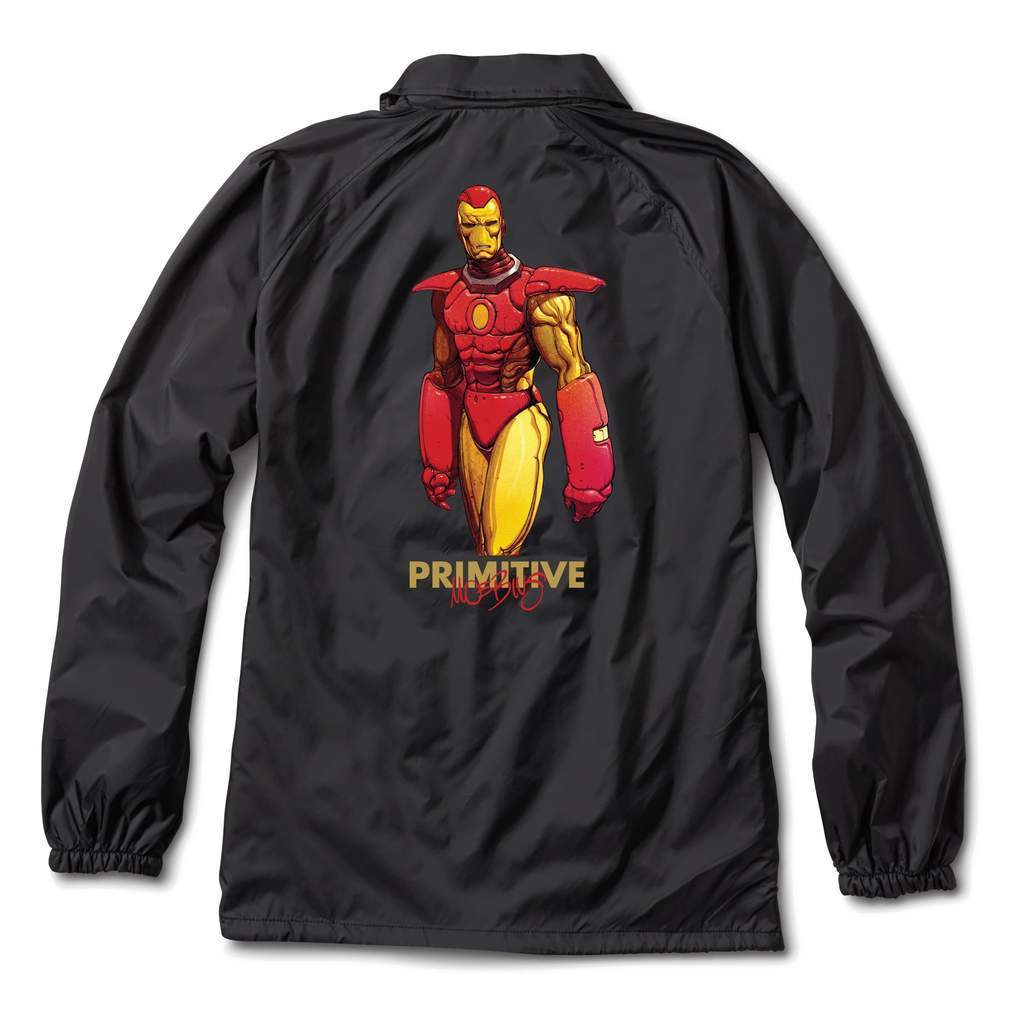 Primitive x Marvel x Moebius: Iron Man Jacket (Black)