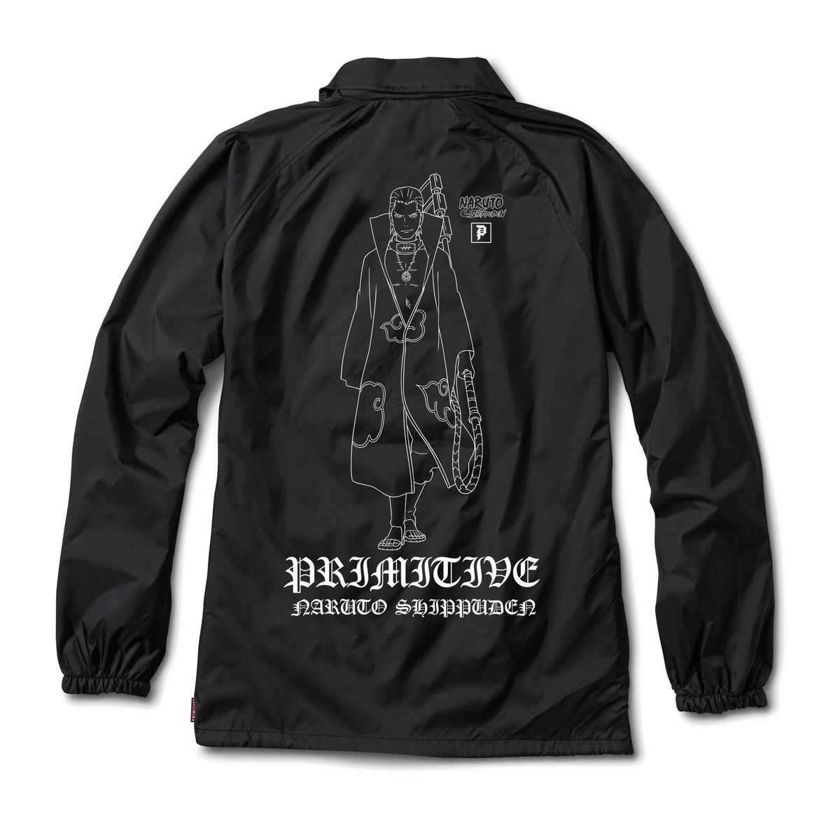 Primitive Hiden Coaches Jacket (Black)