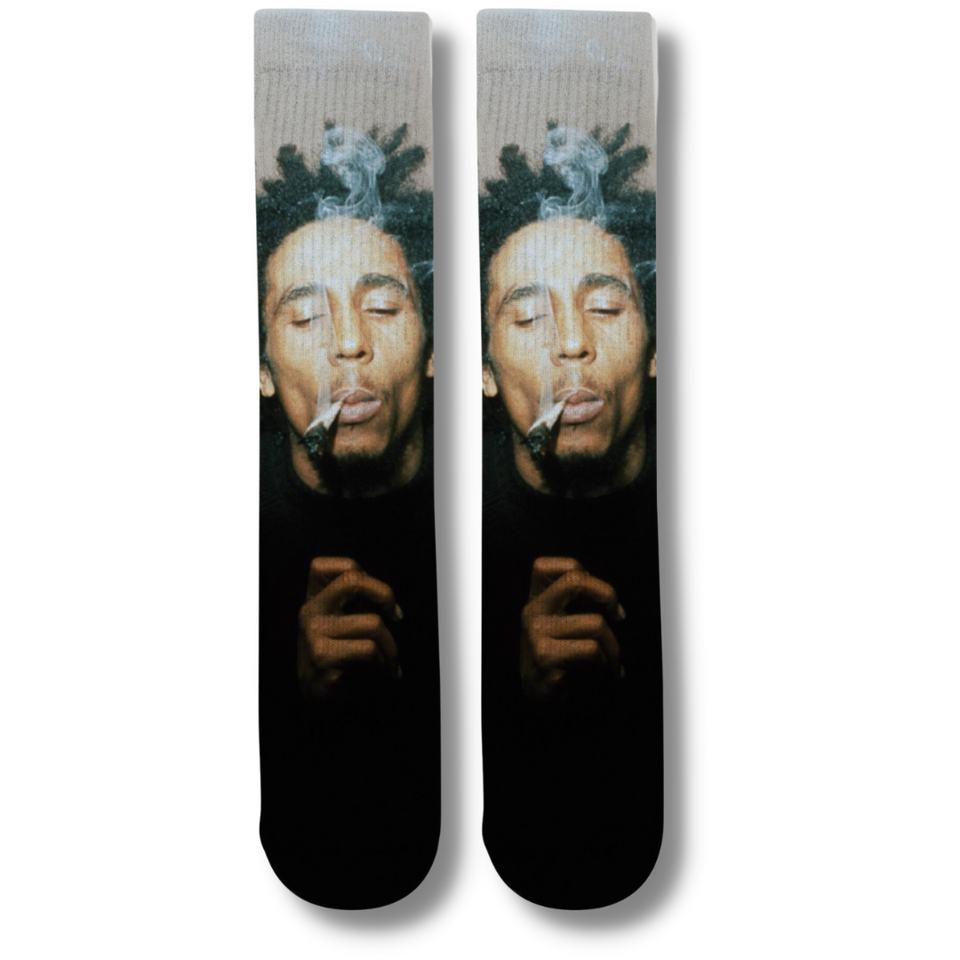 Primitive x Bob Marley Kaya Socks (Grey)