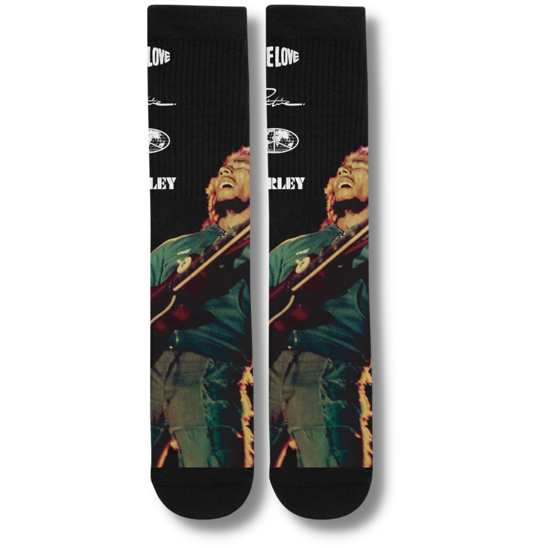 Primitive x Bob Marley Wildone Socks (Black)