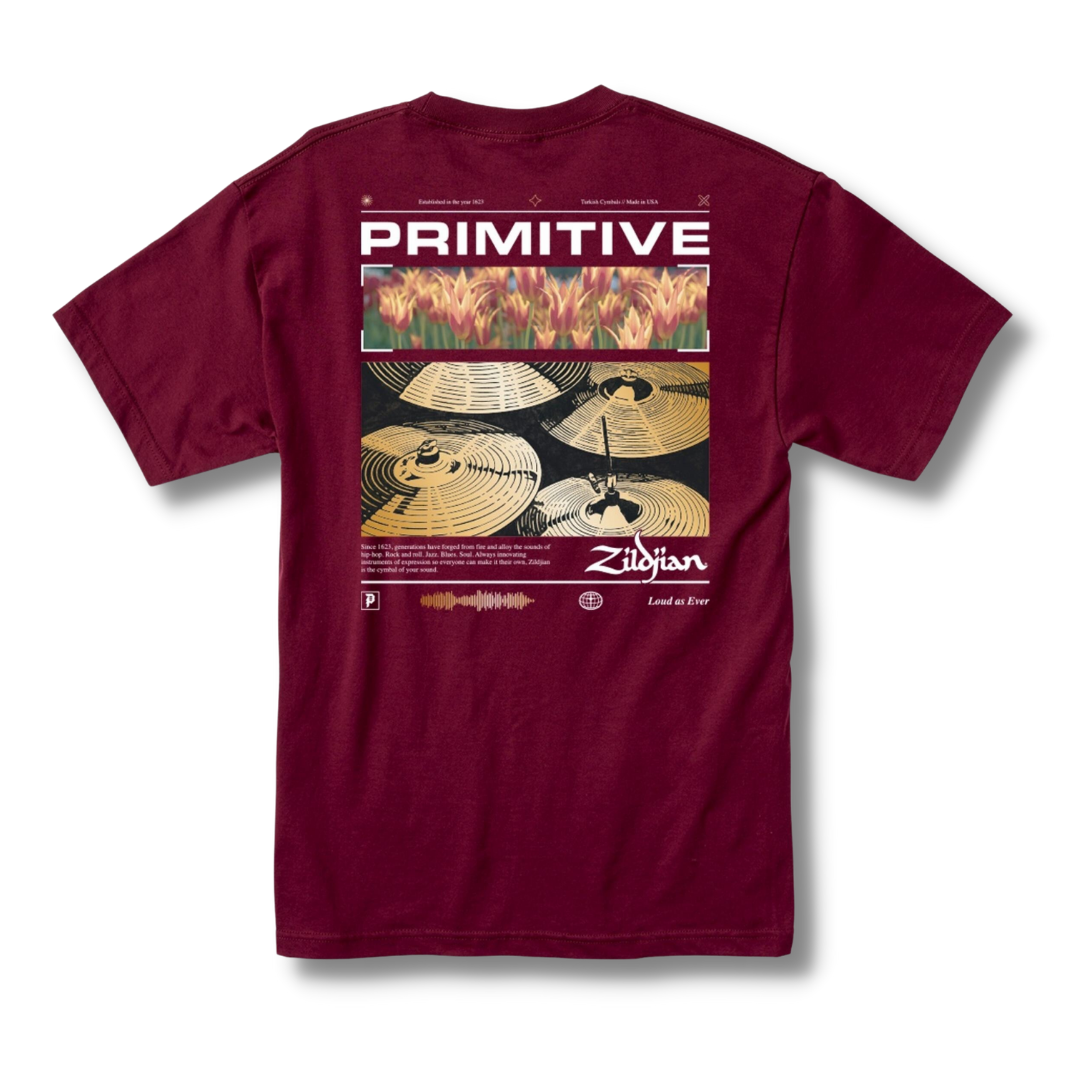 Primitive Field Day T-shirt(Burgundy)