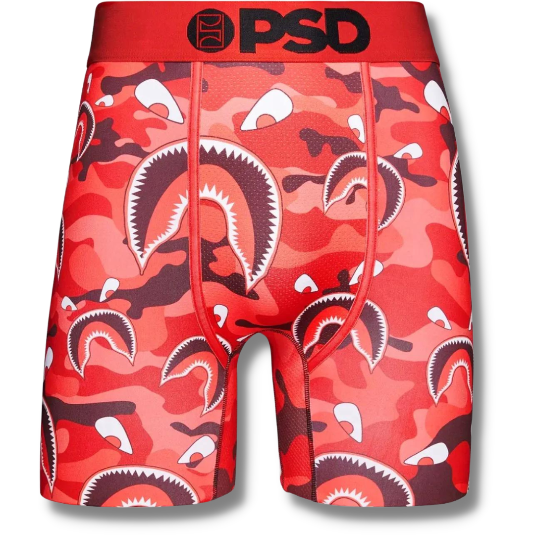 PSD Underwear Men's Playboy Wild Stripe Boxer Brief Yellow