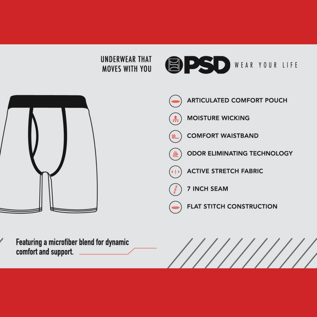 PSD Underwear Playboy Static (Black)