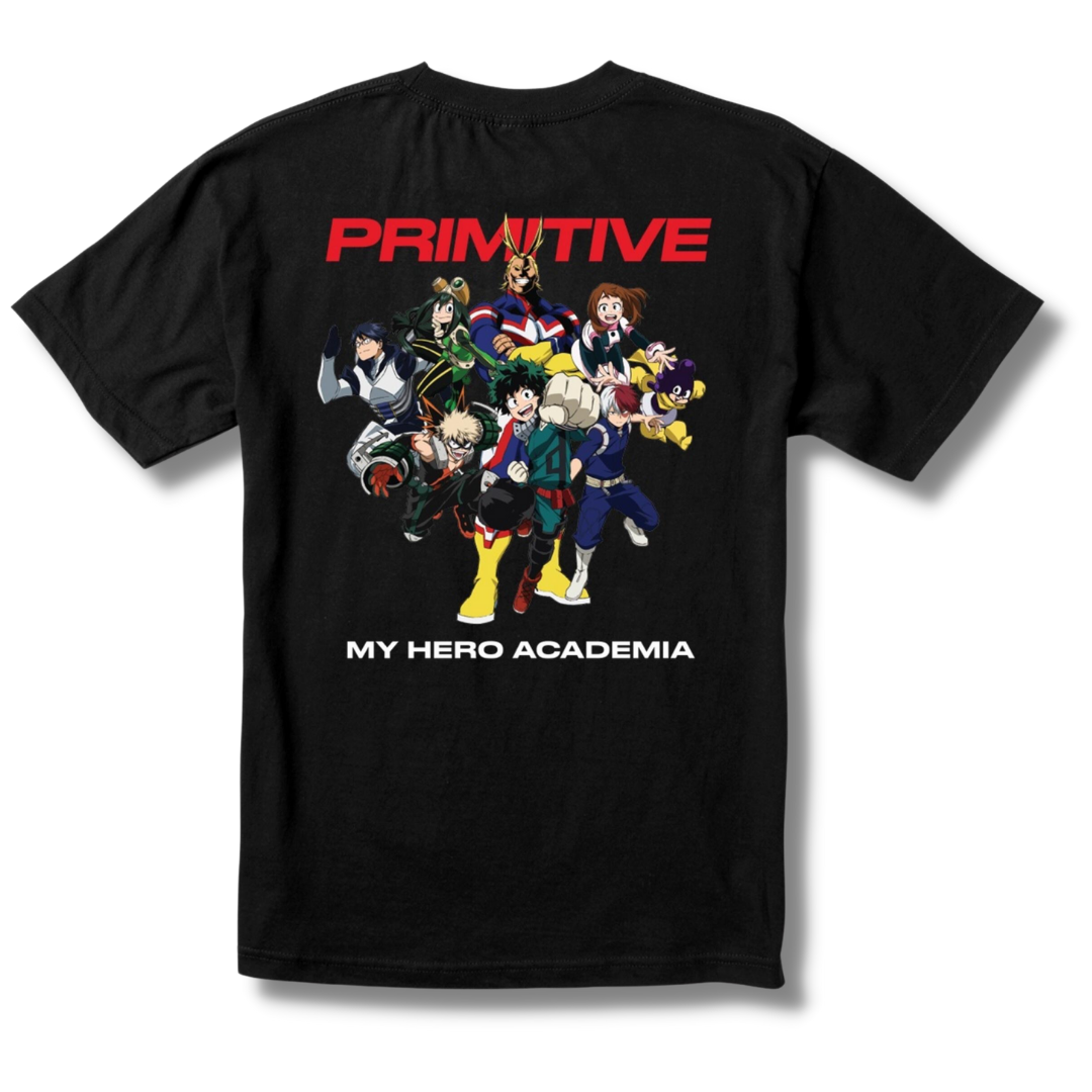 Primitive x My Hero Academia: My Hero Academia Tee(+3 Colors)