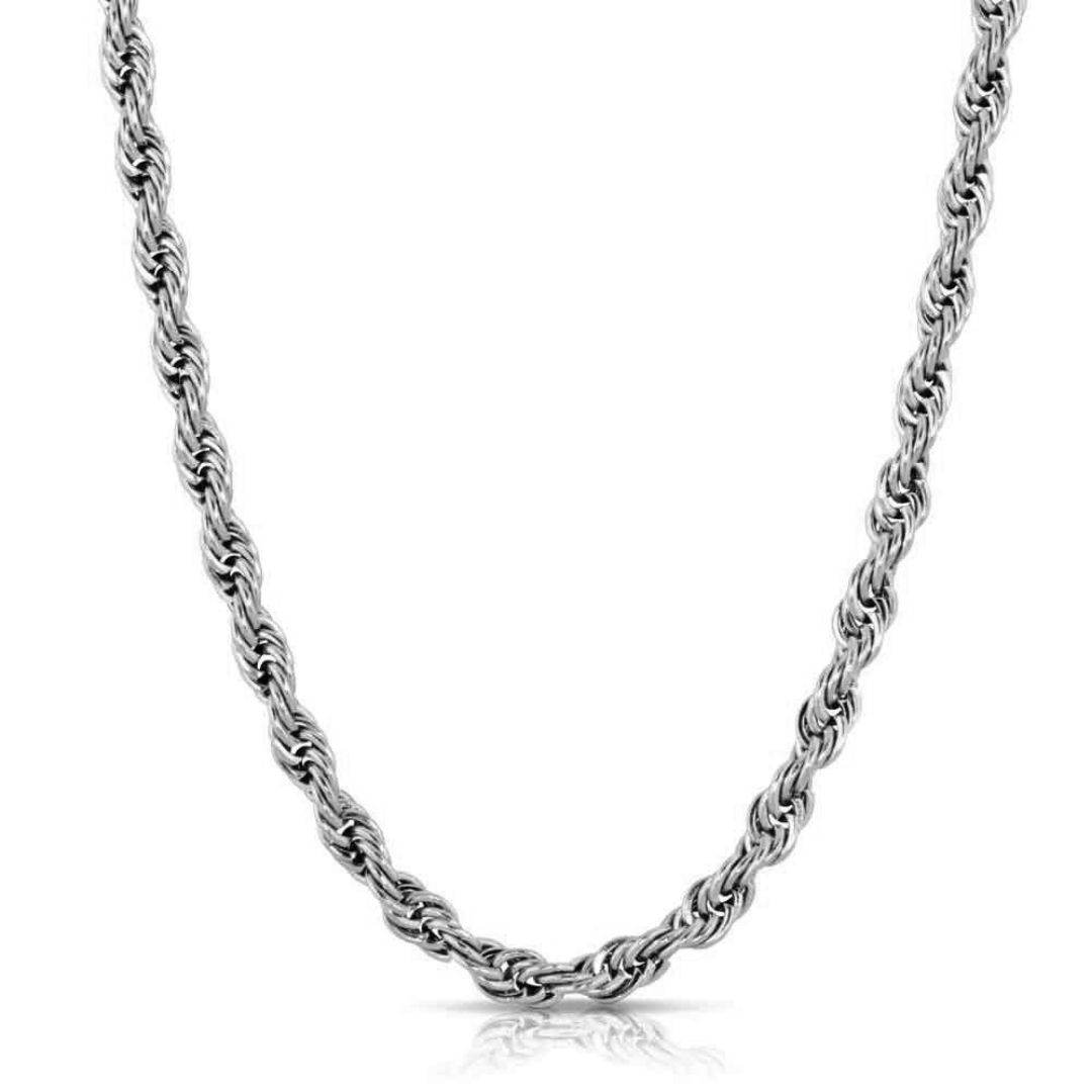 The Gold Gods Rope Chain 2.5mm (White Gold)