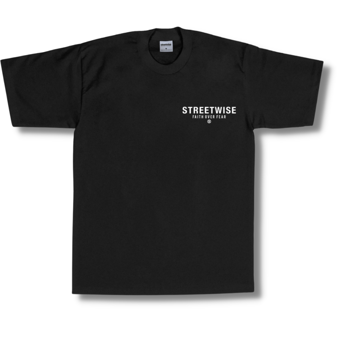 Streetwise Faith Tee (Black)