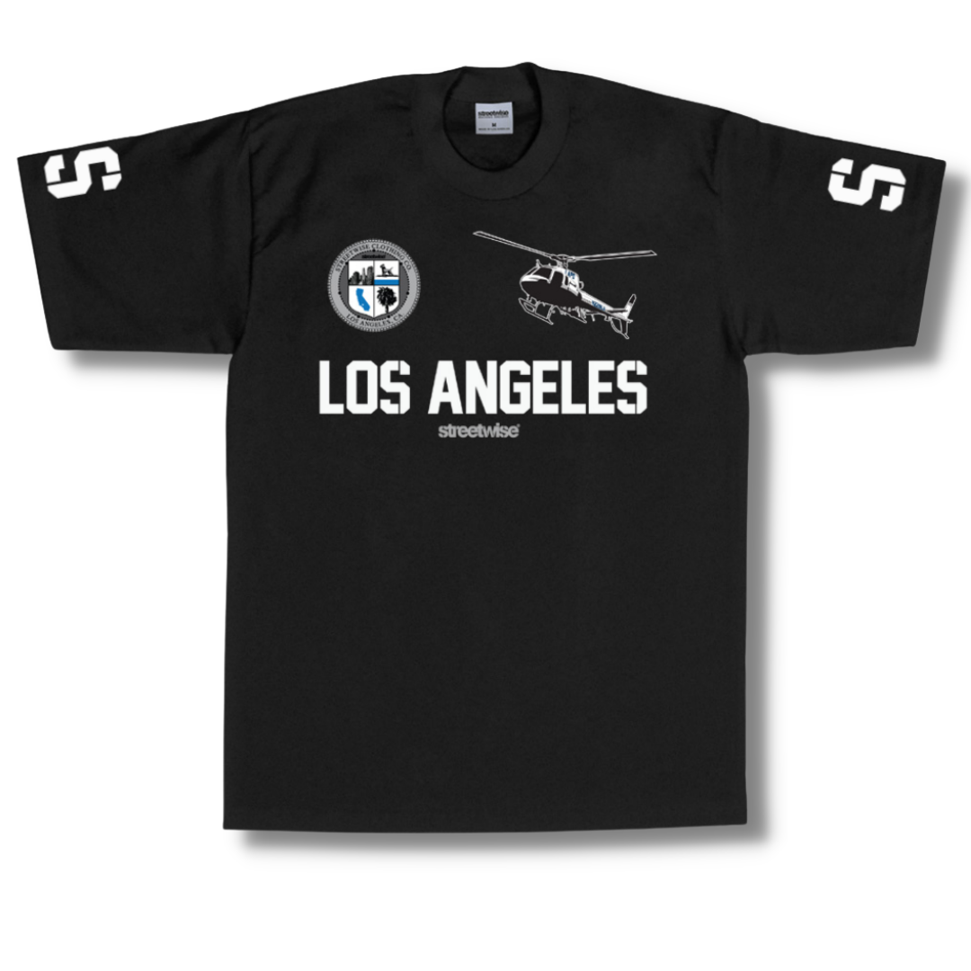 Streetwise L.A. Polo Tee (Black)