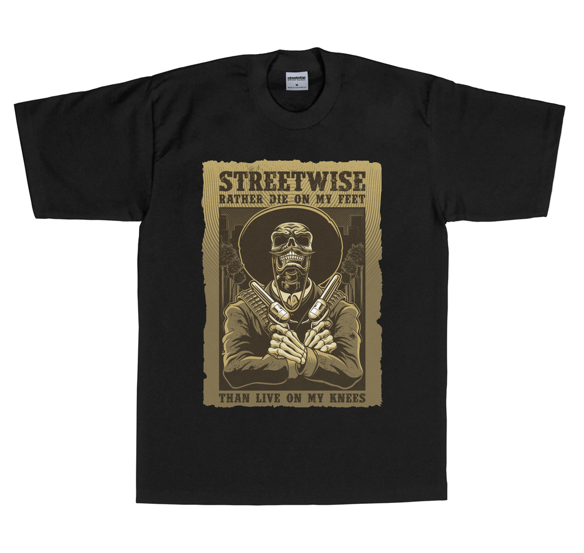 Streetwise Stand Up Tee (Black)