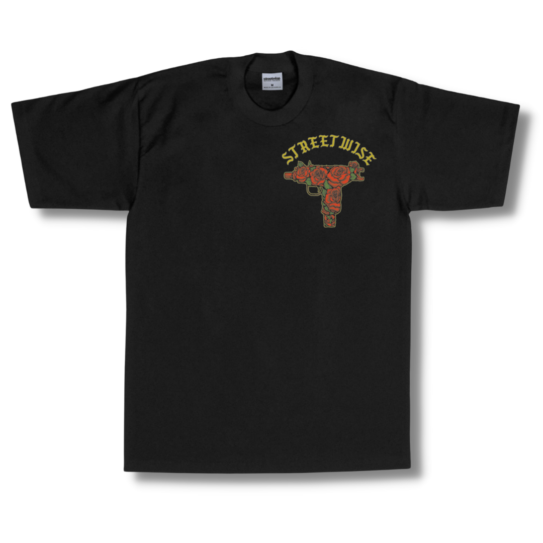 Streetwise Red Roses Tee (+3 colors)