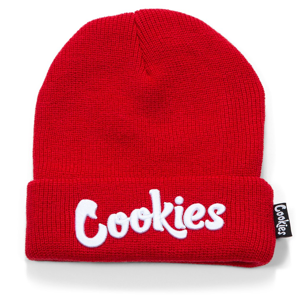 Cookies Original Logo Red Beanie (+2 colors)
