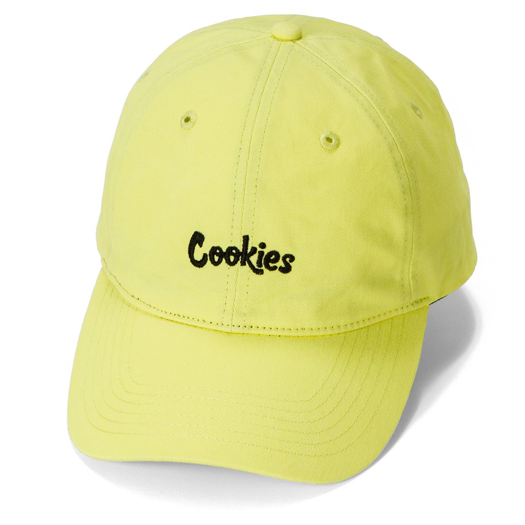 Cookies Original Logo Dad Cap (Yellow/Black)