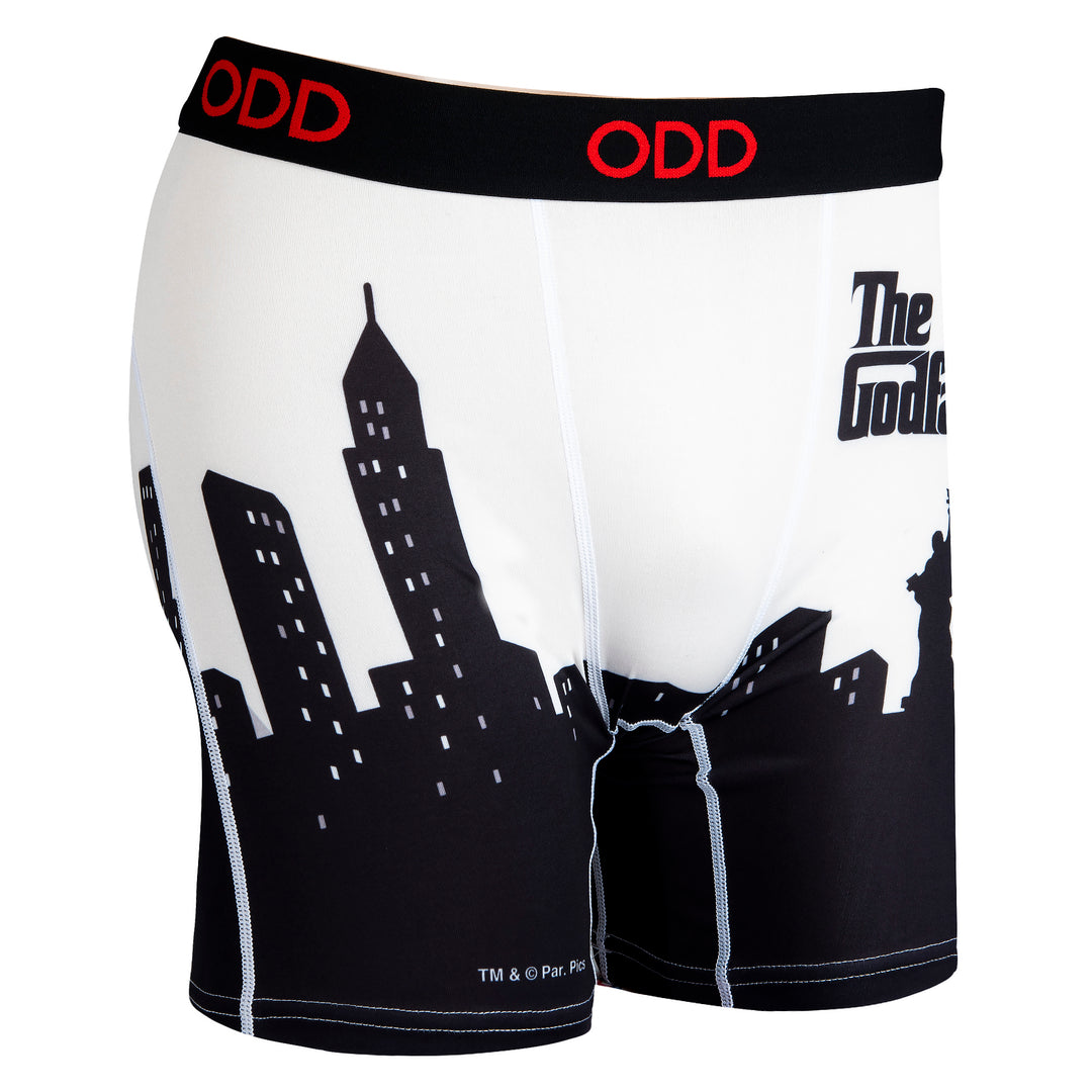 Odd Sox- Godfather City Scape Men's Boxer Brief Underwear