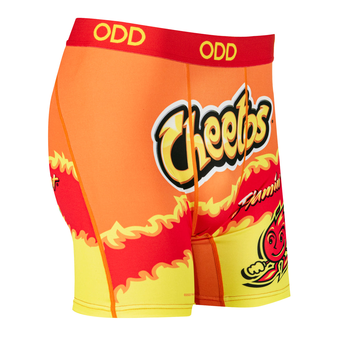 Odd Sox- Flamin Hot Cheetos Men's Boxer Brief Underwear - 2nd To None