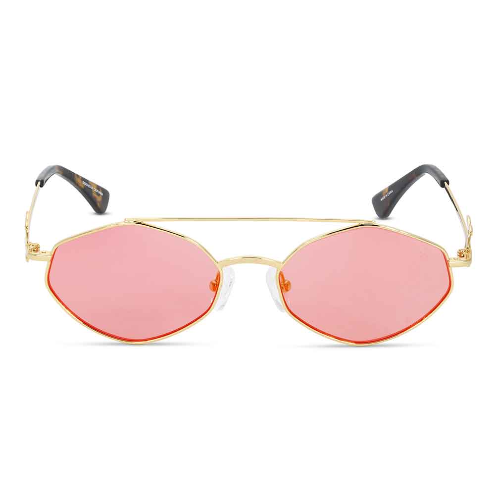 The Gold Gods Eros Sunglasses (Red Gold Flash)